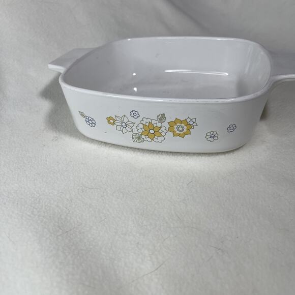 Corning Ware Floral Bouquet A-1 B 1 QT Casserole Dish - Picture 1 of 3